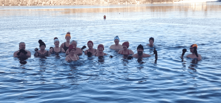Die Magie der Kälte – Winterschwimmen am Liblarer See Die Magie der Kälte – Winterschwimmen am Liblarer See